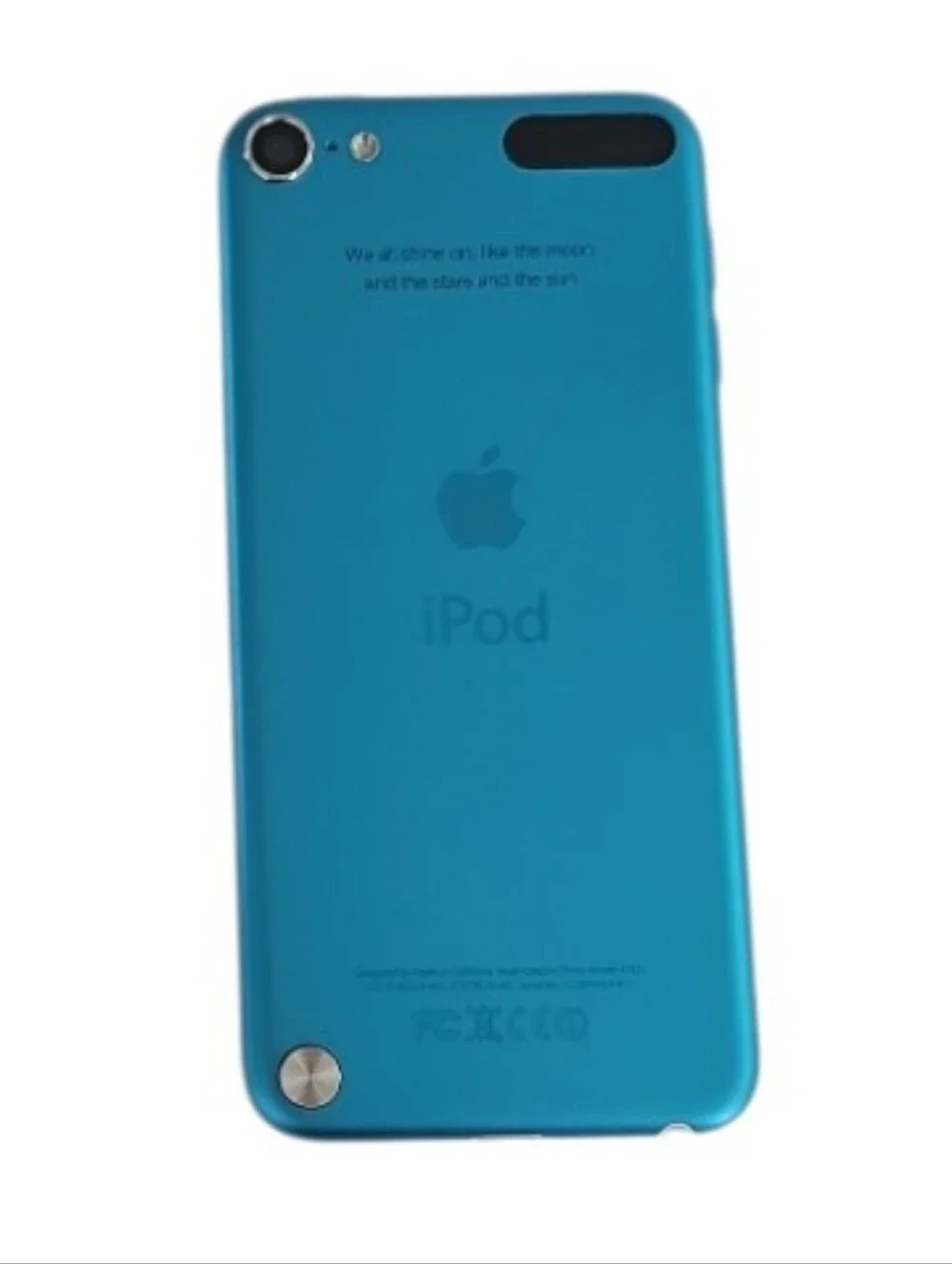 Apple iPod Touch 5th Generation Blue 32GB Bundle Charger Case Strap